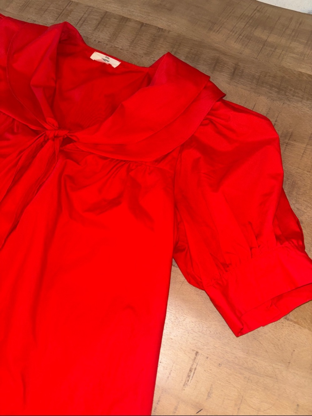 Boutique Red Flirty Seaside Dress by Entro Size Small Worn Once Feminine Preppy - Picture 6 of 8